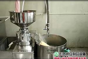 长征注册豆腐机制作过程