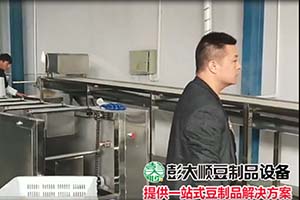 长征注册豆腐皮生产线制作过程