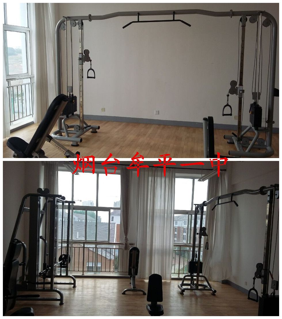 深圳市牟平区一中室内健身房案例